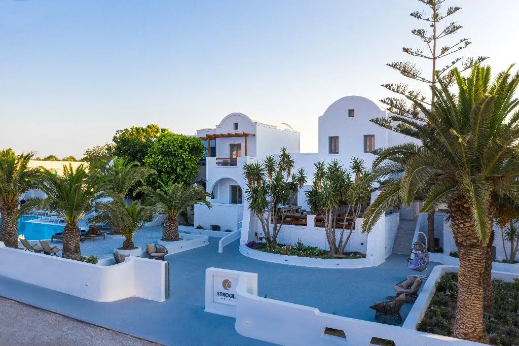 General view, Strogili, Santorini