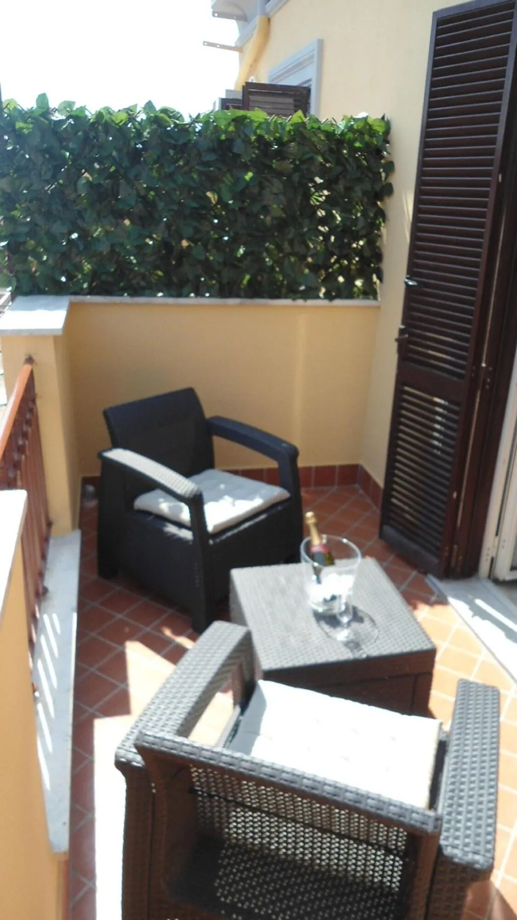 Terrace, Hotel Indipendenza, Rome