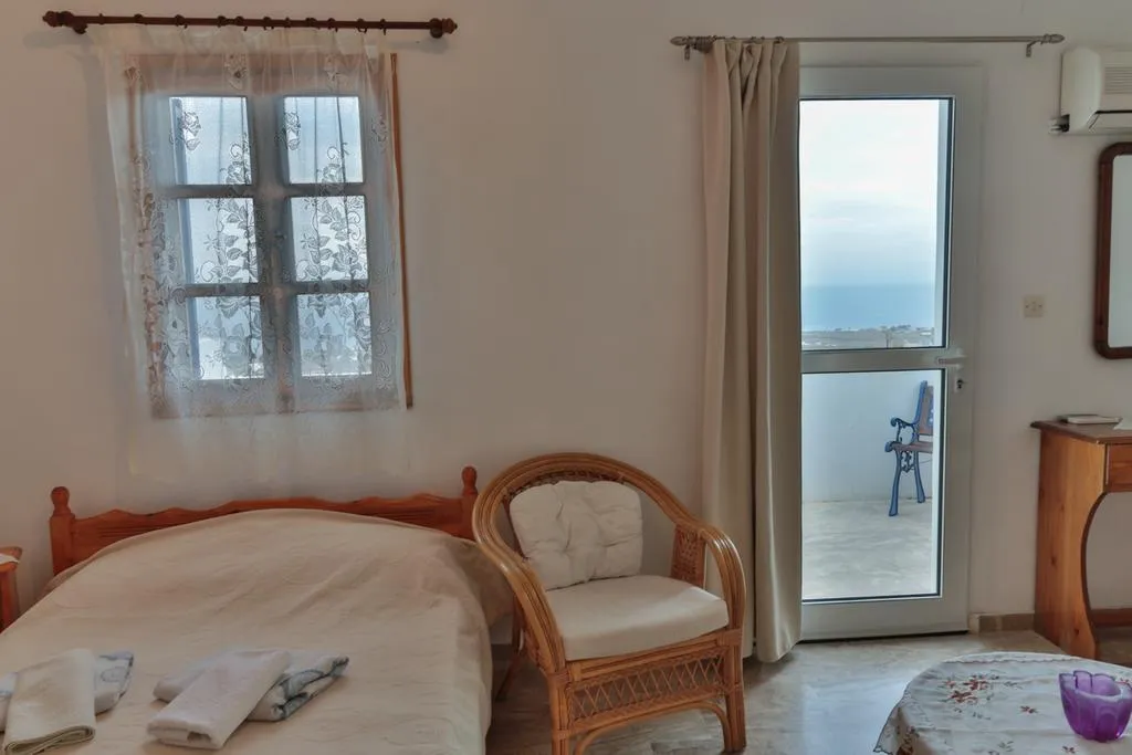 DOUBLE SEA VIEW Room, Stelios Rooms Golden View, Santorini