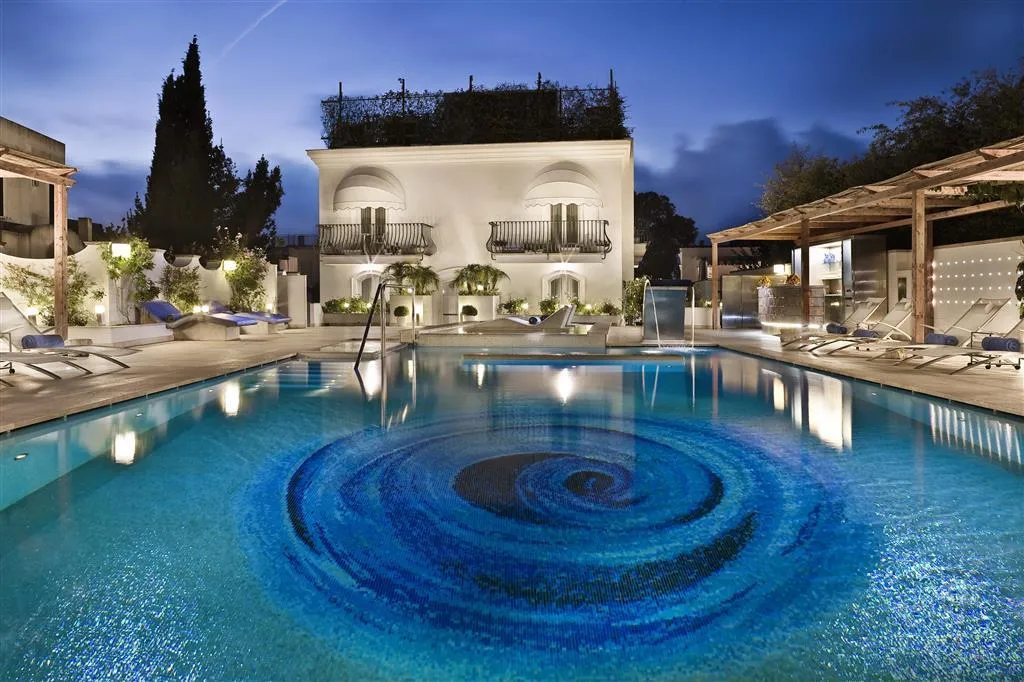 Pool, Hotel Villa Blu Capri, Naples