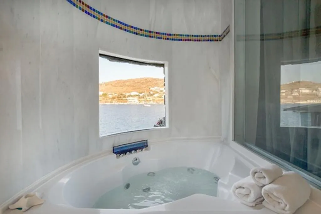 VILLA SEA VIEW WITH PRIVATE POOL Room, Kivotos Mykonos, Mykonos