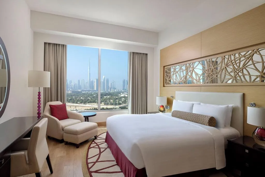 Room, Marriott Executive Apartments Al Jaddaf, Dubai, Dubai