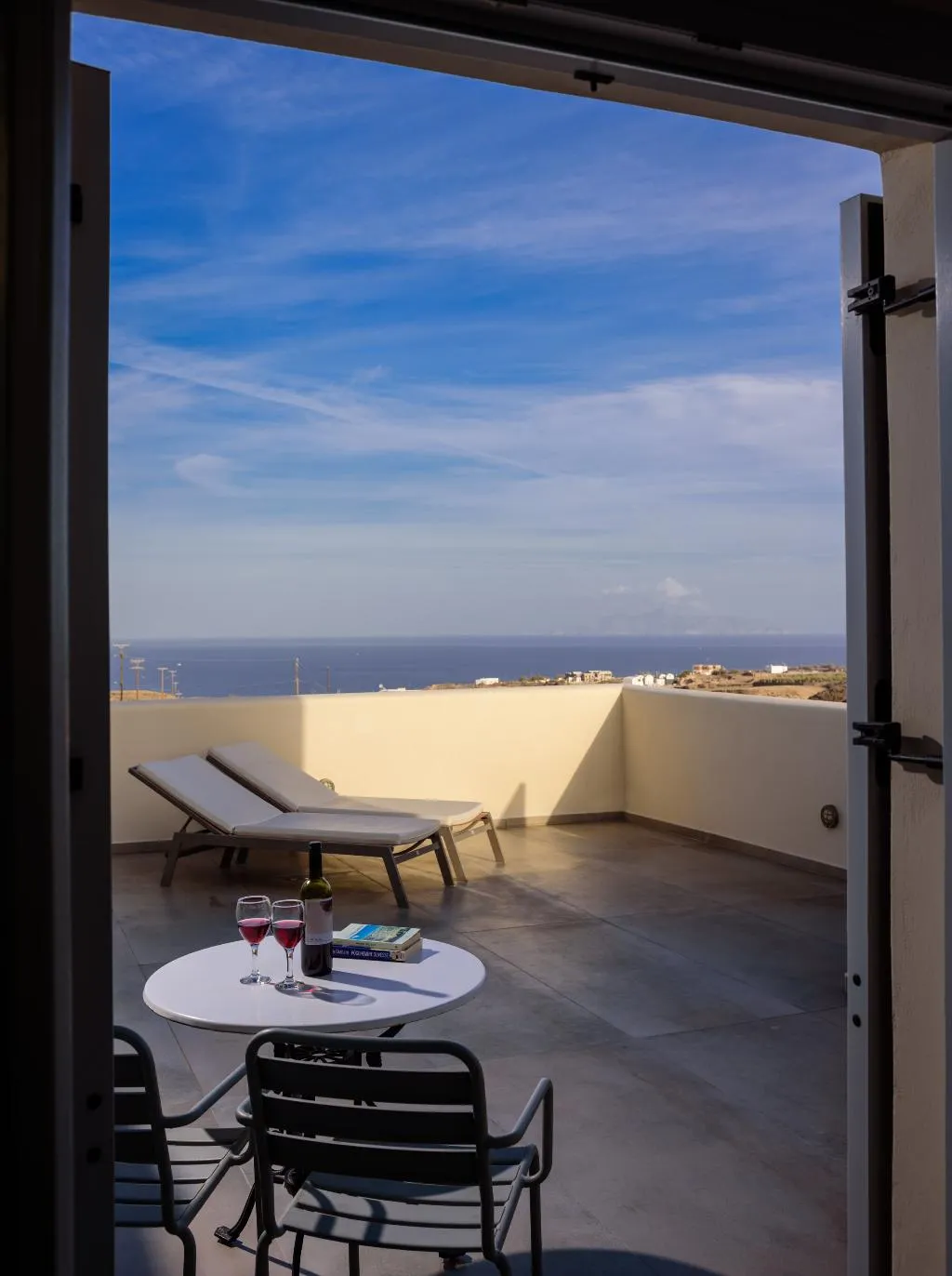 Terrace, Aliter Suites, Santorini