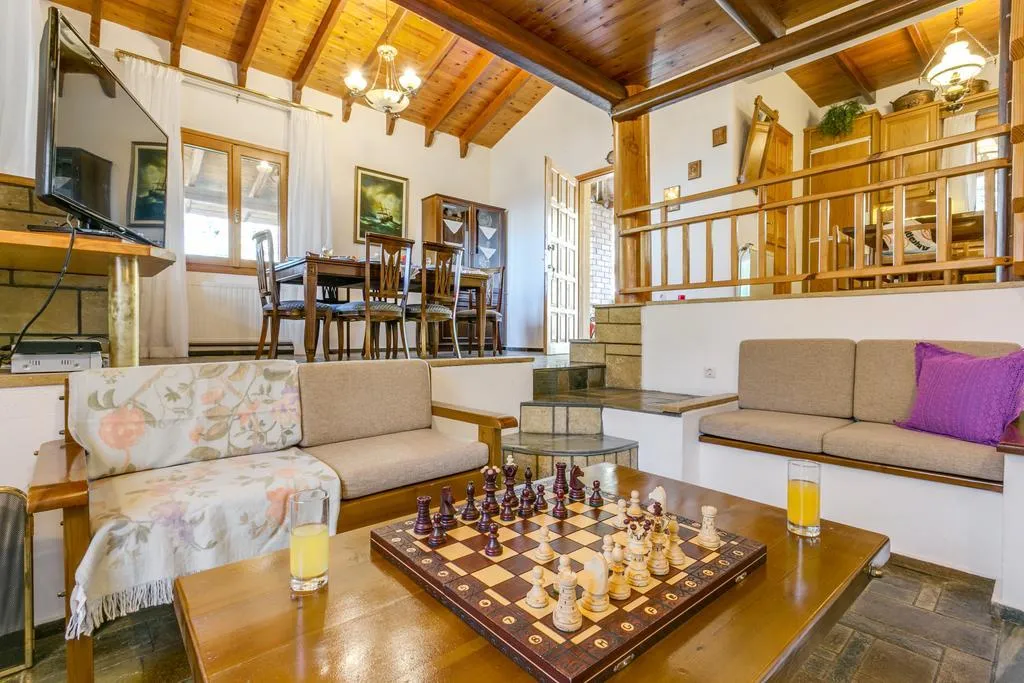 Lobby, Agapi Villa, Crete