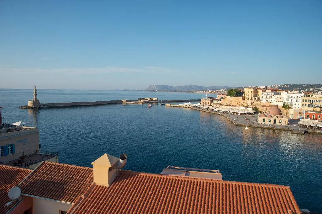 Terrace, Porto del Colombo, Crete