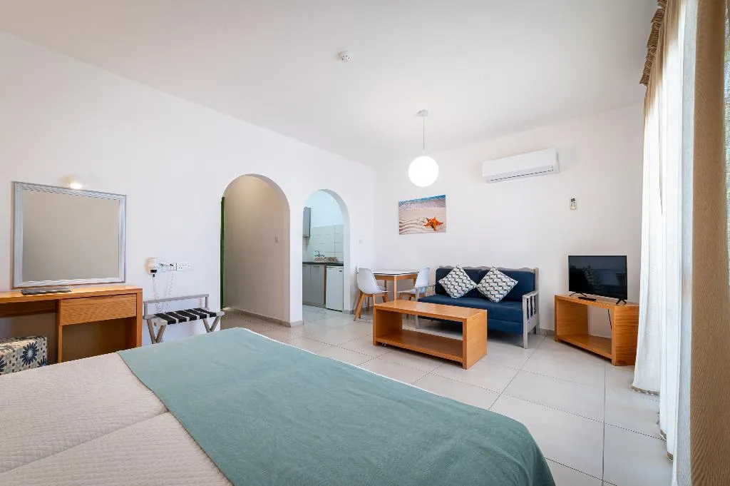 STUDIO SUPERIOR SIDE SEA VIEW Room, Kefalos Beach Tourist Village, Cyprus