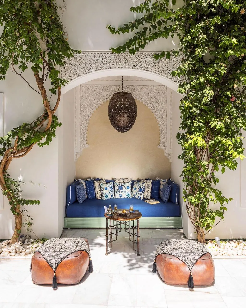 General view, Riad Idra, Marrakech