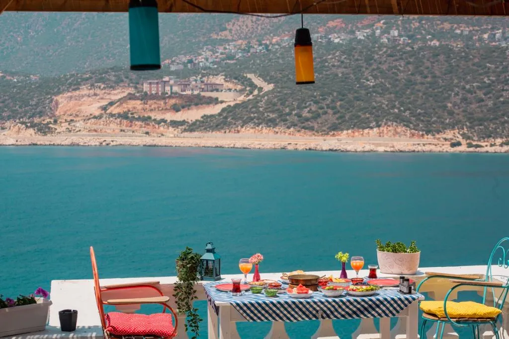 Terrace, Düsler Evim Kas, Dalaman