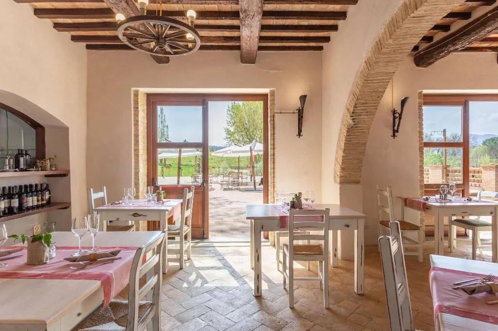 Restaurant, Gh Borgo Pulciano Agriturismo, Perugia