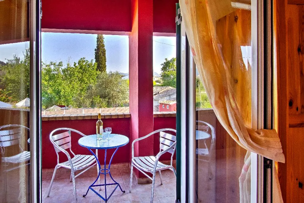 Terrace, Blue Dream Apartments, Corfu