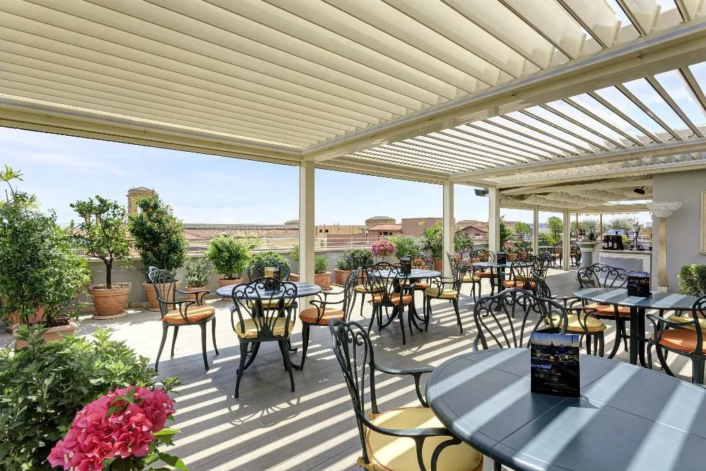Restaurant, Marcella Royal - Rooftop Garden, Rome