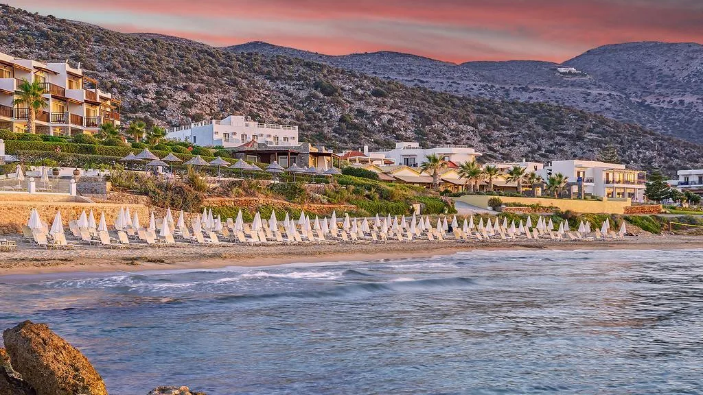 Beach, Neon Hotel, Crete