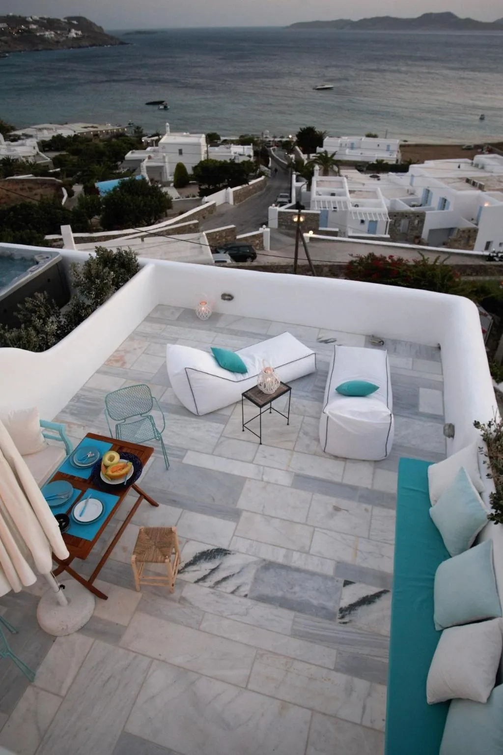 Terrace, Mykonos Moussa Suites, Mykonos