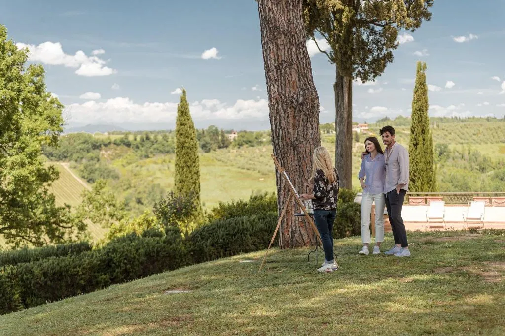 Terrace, Tenuta di Sticciano, Florence