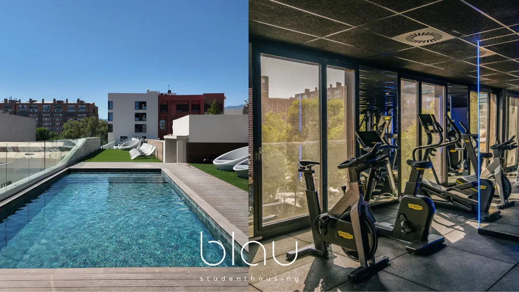 DOUBLE PREMIUM Room, Blau Student Housing, Barcelona