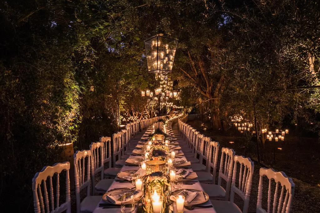 Restaurant, Jnane Tamsna, Marrakech