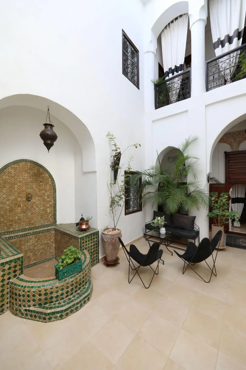 General view, Riad Noor Charana, Marrakech