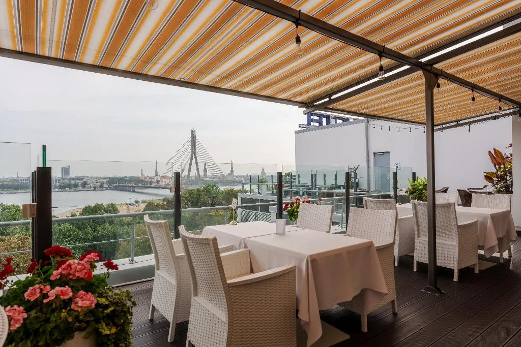 Terrace, Riga Islande Hotel, Riga