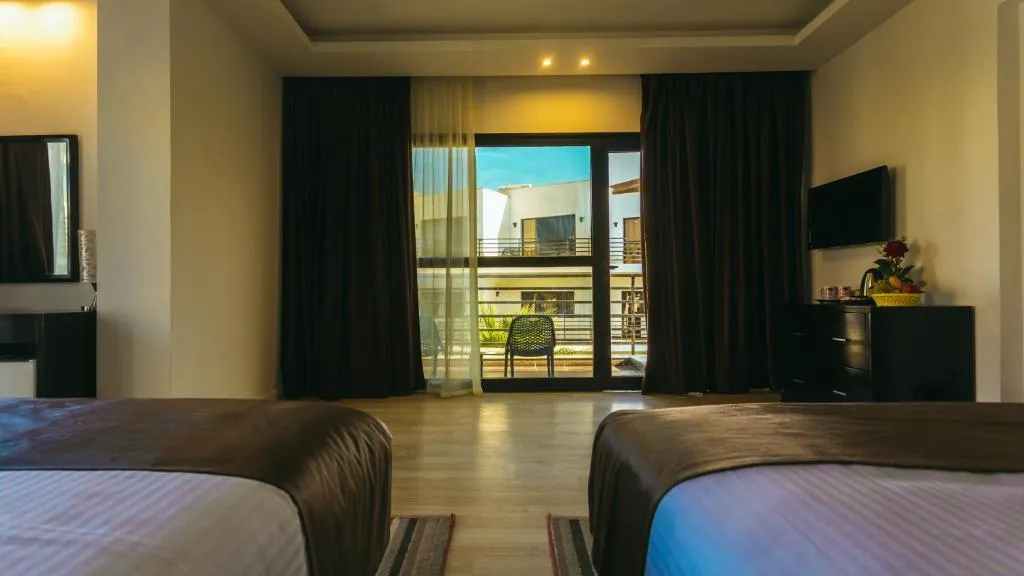 DOUBLE POOL VIEW Room, La Rosa Waves Beach Resort And Aqua Park, Red Sea Riviera
