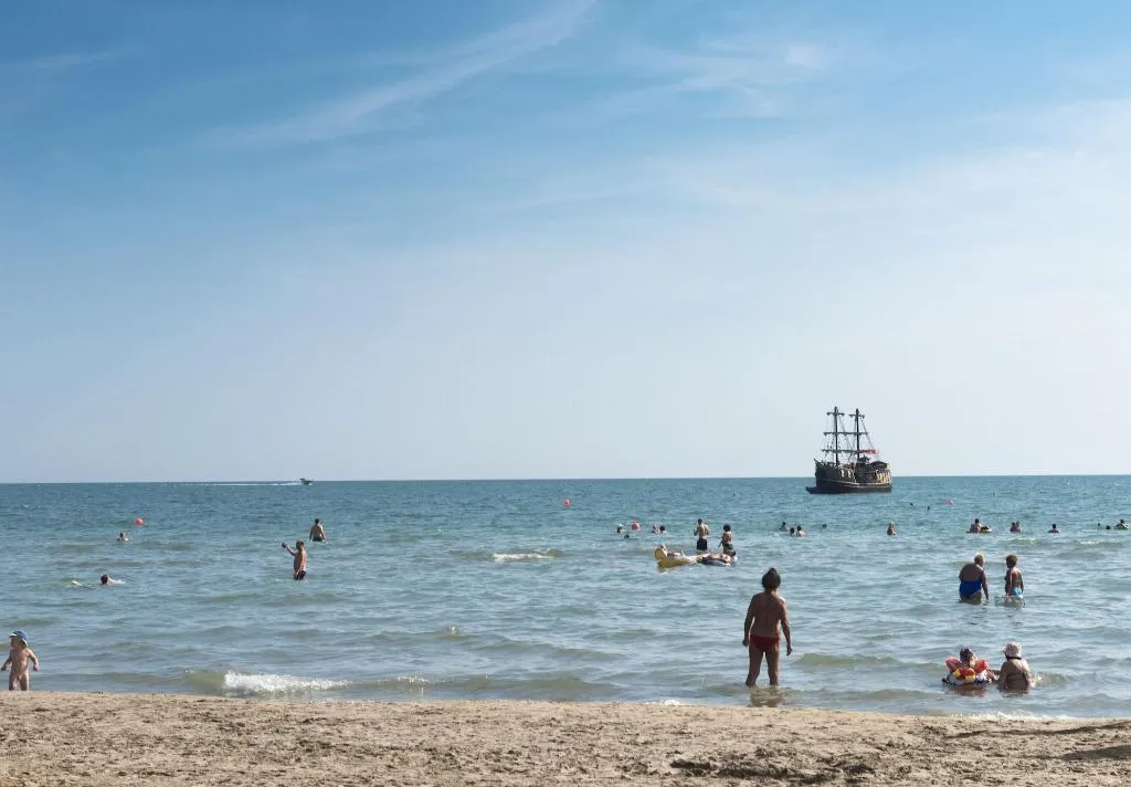 Beach, Princess Aparthotel, Venice