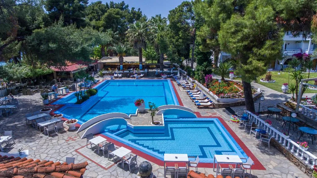 General view, Porfi Beach, Halkidiki