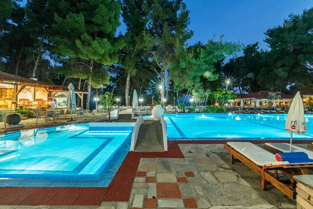 Pool, Porfi Beach, Halkidiki