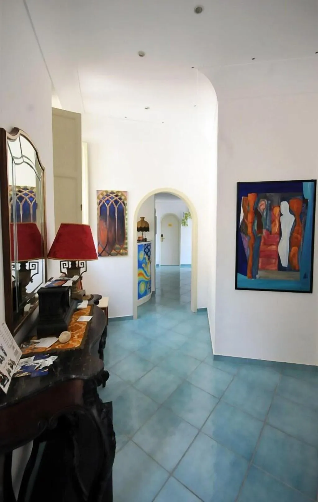 Lobby, Residenza Sole, Naples