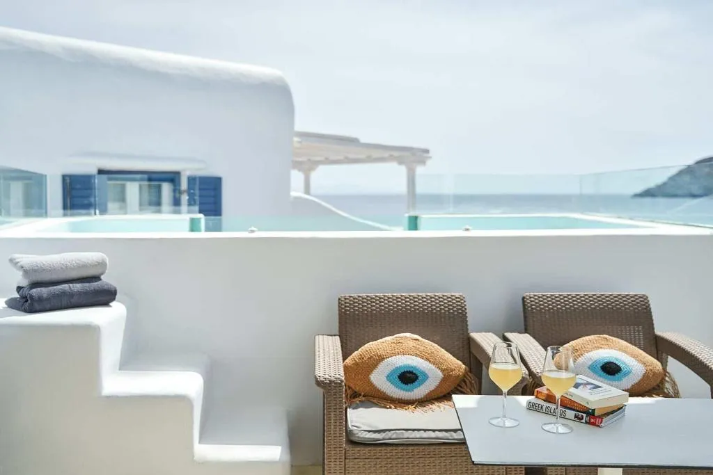 Terrace, Arte & Mare Elia Mykonos Suites, Mykonos