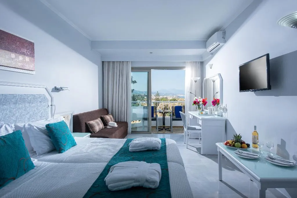 Double or Twin DELUXE SEA VIEW Room, Rethymno Mare & Water Park, Crete