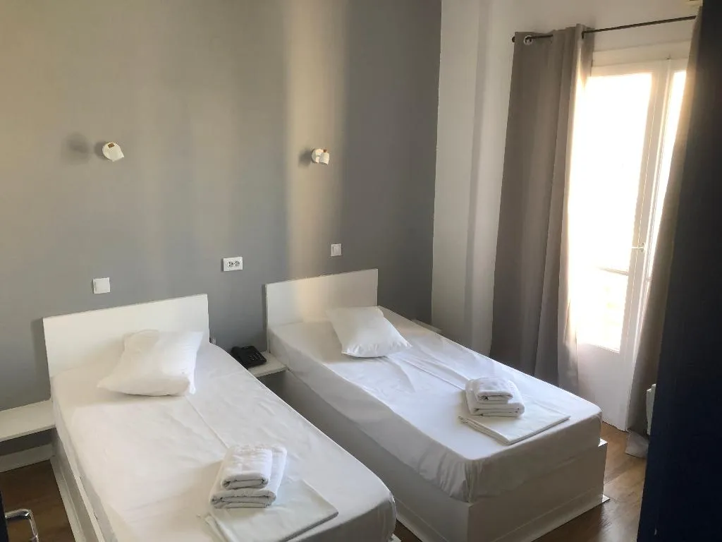 Double or Twin WITH SHARED BATHROOM Room, Sparta Team Hotel- Hostel, Athens