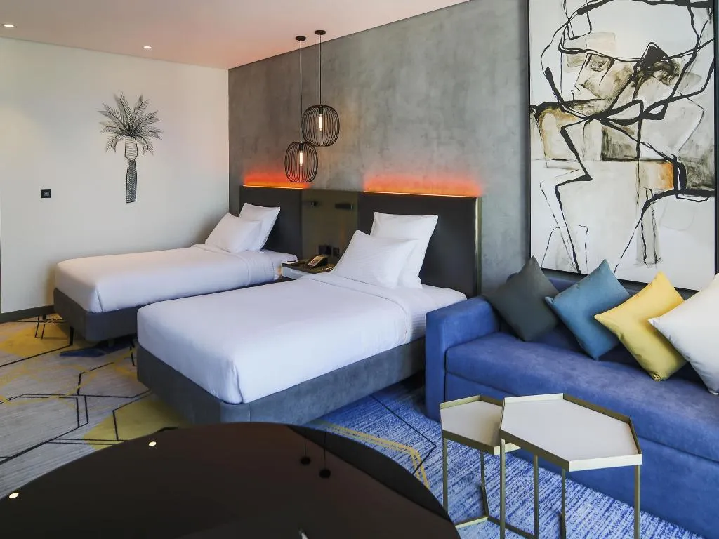 TWIN LAGOON VIEW Room, Pullman Sharjah, Dubai