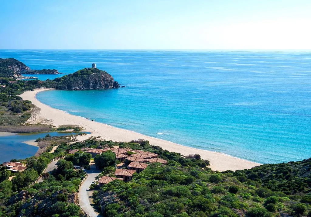 General view, Baia di Chia Resort Sardinia, Curio Collection, Cagliari