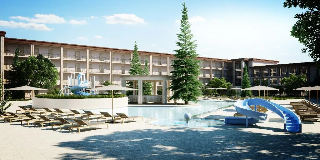 Pool, Azurro Hotel, Bourgas