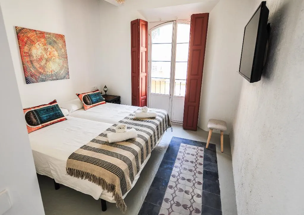 DOUBLE WITH BALCONY Room, Malaga Hostel Boutique, Costa Del Sol