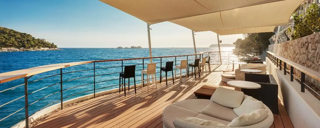 Terrace, Hotel More, Dubrovnik