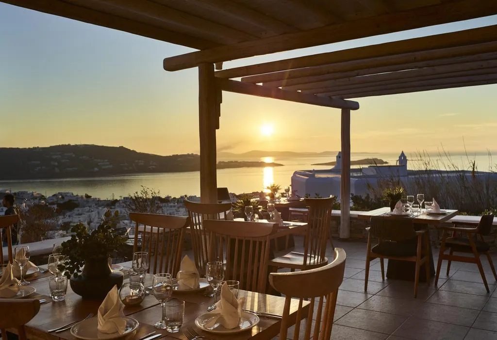 Terrace, Vencia Boutique Hotel, Mykonos