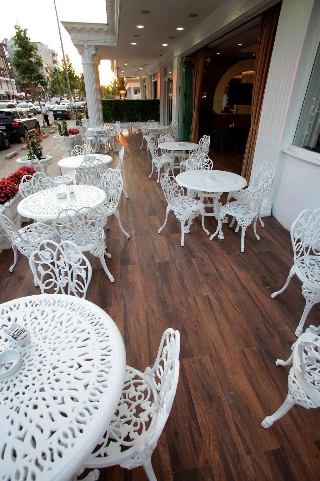 Terrace, Empire Hotel, Durres