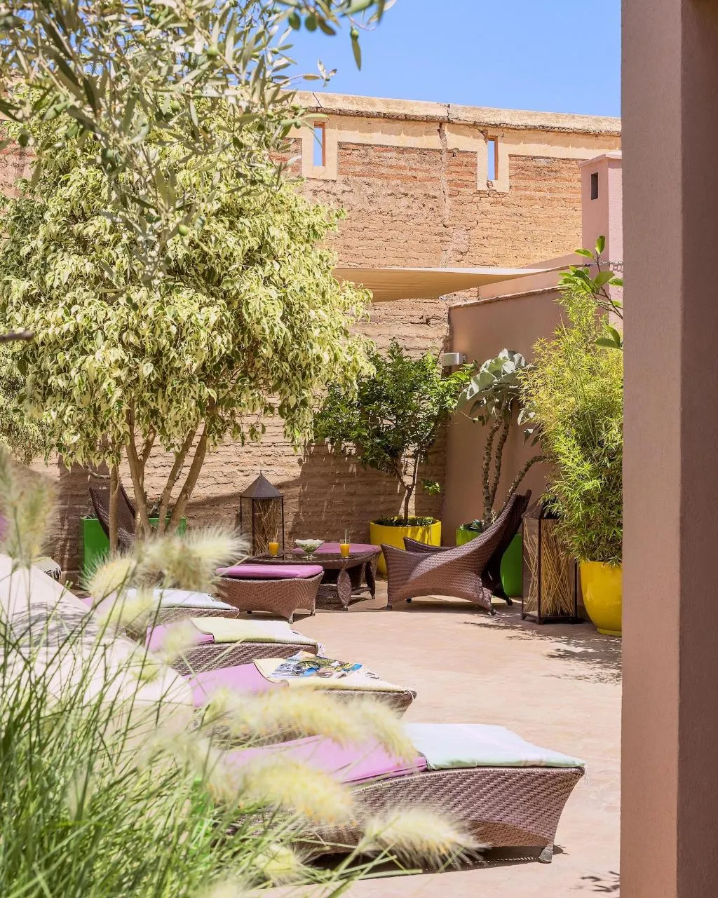 General view, Riad Idra, Marrakech
