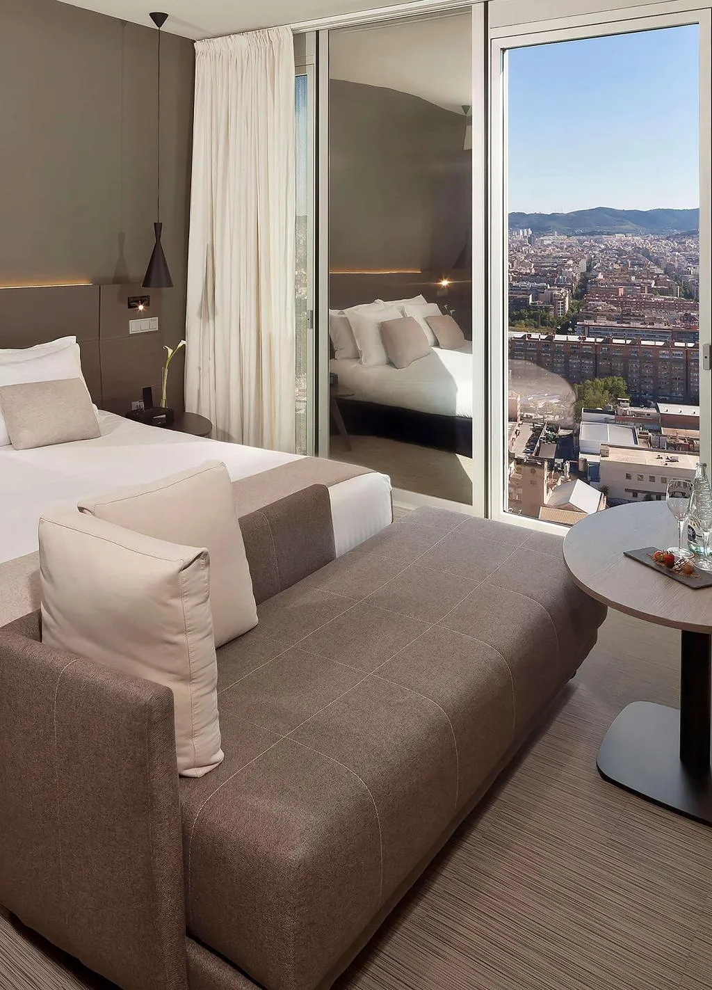 DOUBLE CITY VIEW Room, The Level at Melia Barcelona Sky, Barcelona