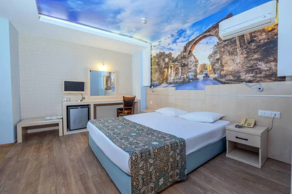 DOUBLE SINGLE USE ECONOMY Room, Sun Beach Hill Hotel, Antalya