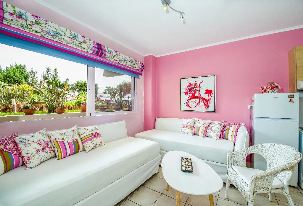 FAMILY ROOM DELUXE GARDEN VIEW Room, Stamatakis Boutique Studios, Crete