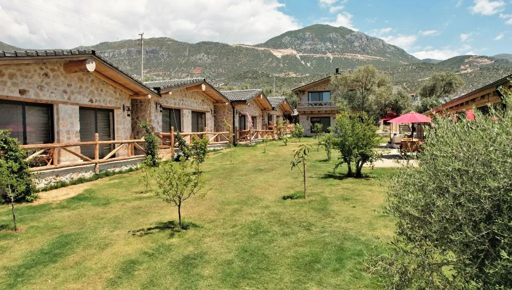 General view, Sedir Tas Evleri / Cedar Stone House, Dalaman