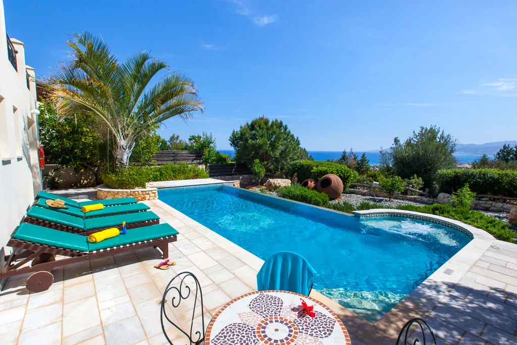 Terrace, Oceana Villas, Cyprus