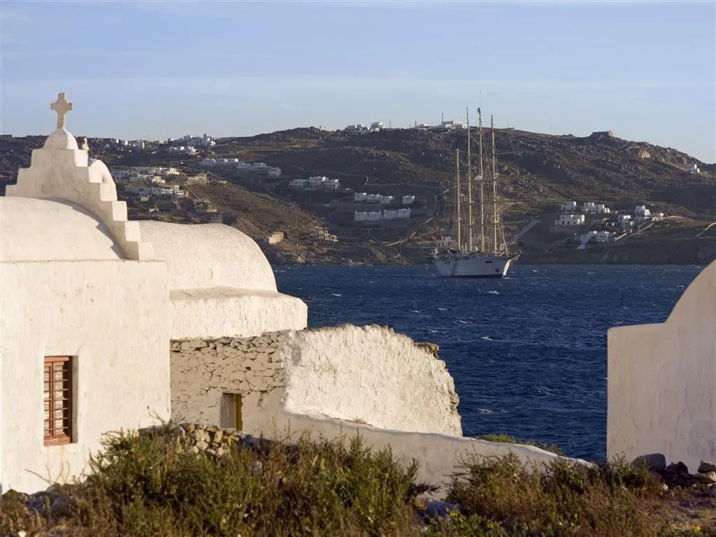 General view, Santa Marina, Mykonos