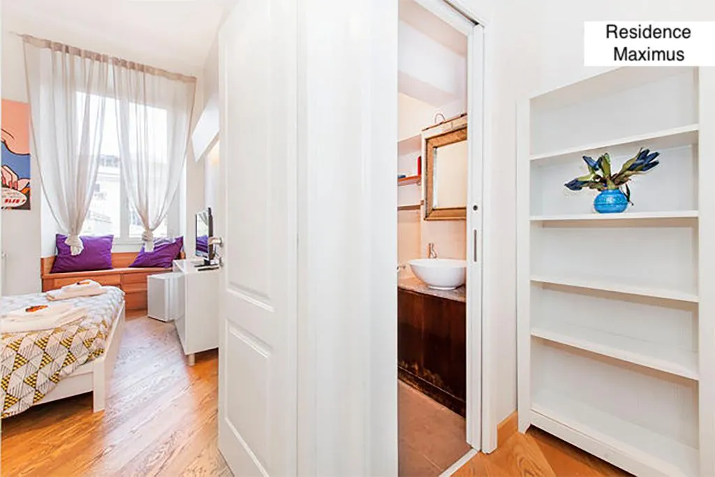 APARTMENT CAPACITY 5 Room, Residence Maximus, Rome