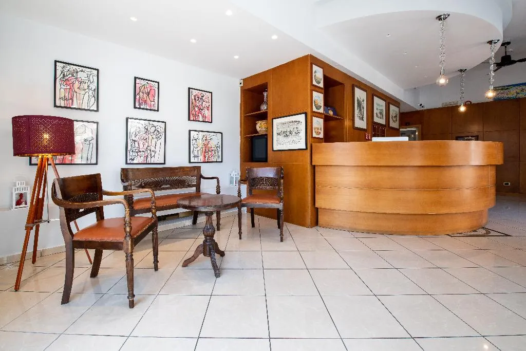Lobby, Hotel Nice, Naples