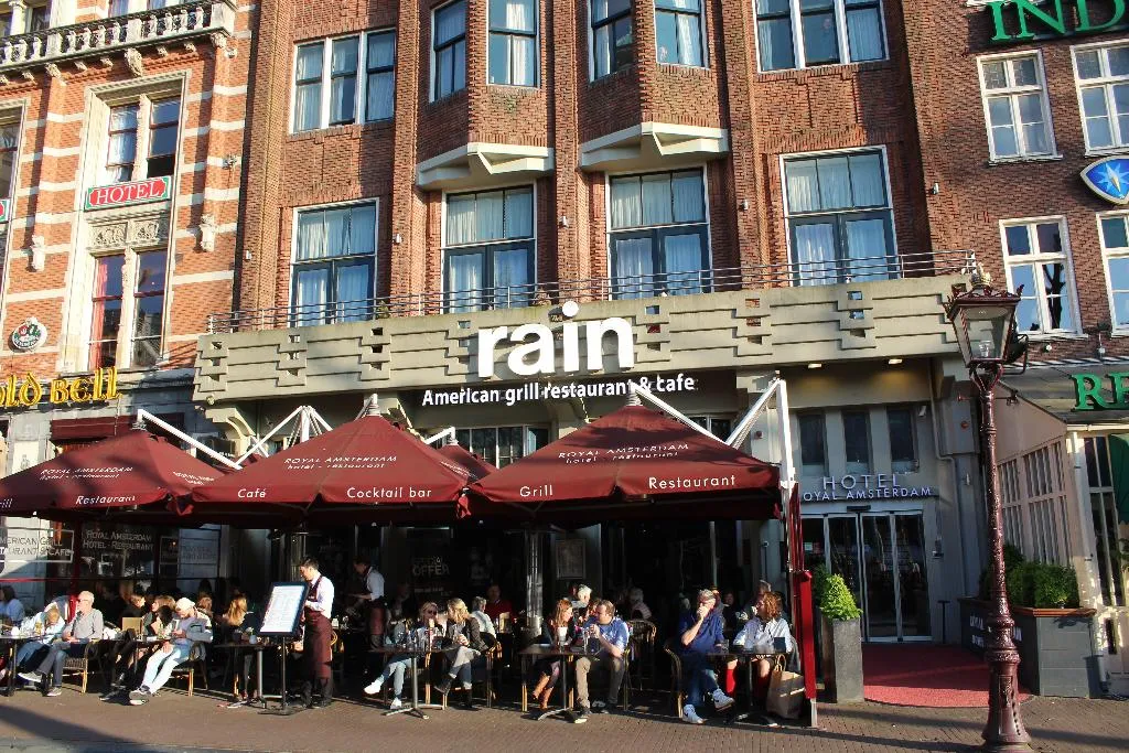 Terrace, Royal Amsterdam Hotel, Amsterdam