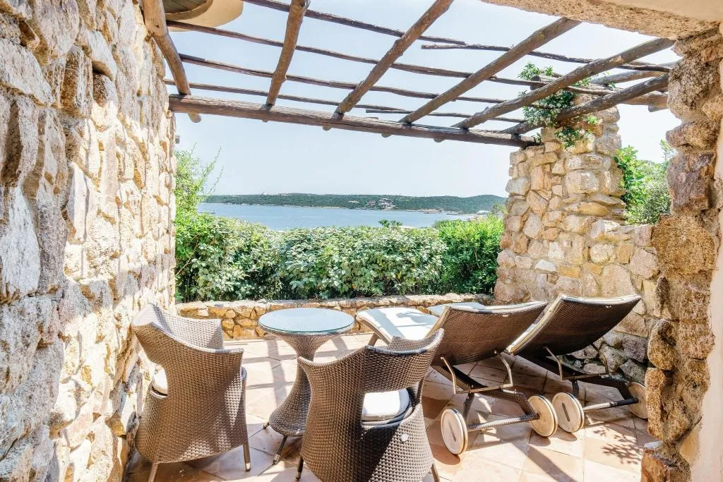 Terrace, Hotel Pitrizza, Olbia