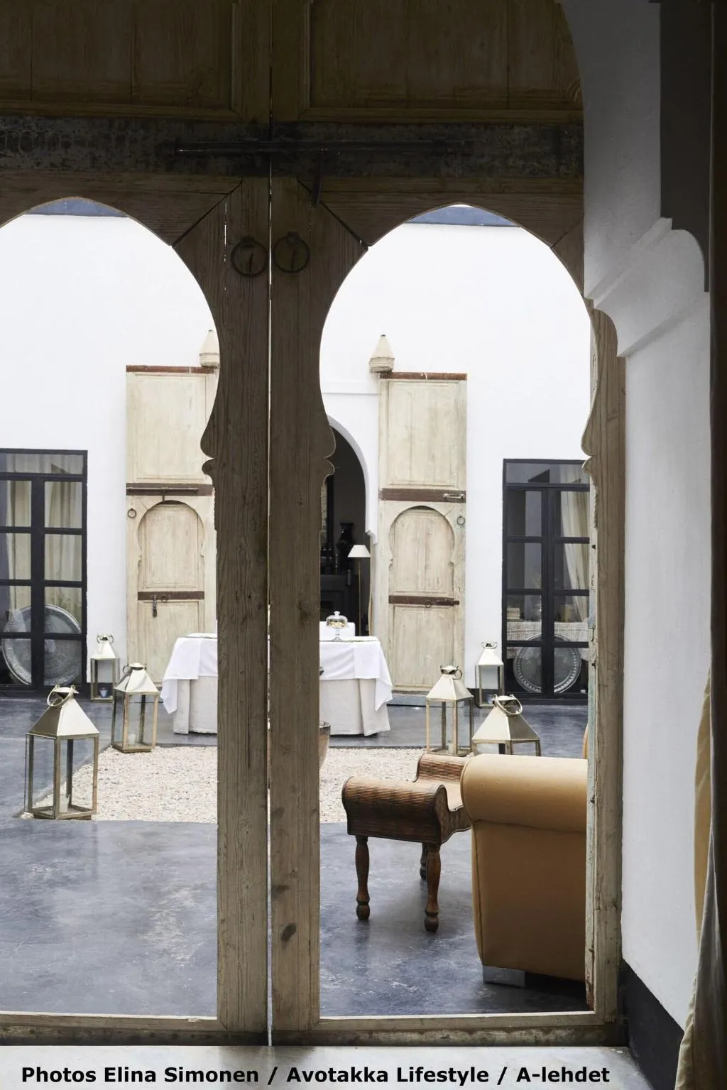 Terrace, Dar Seven, Marrakech