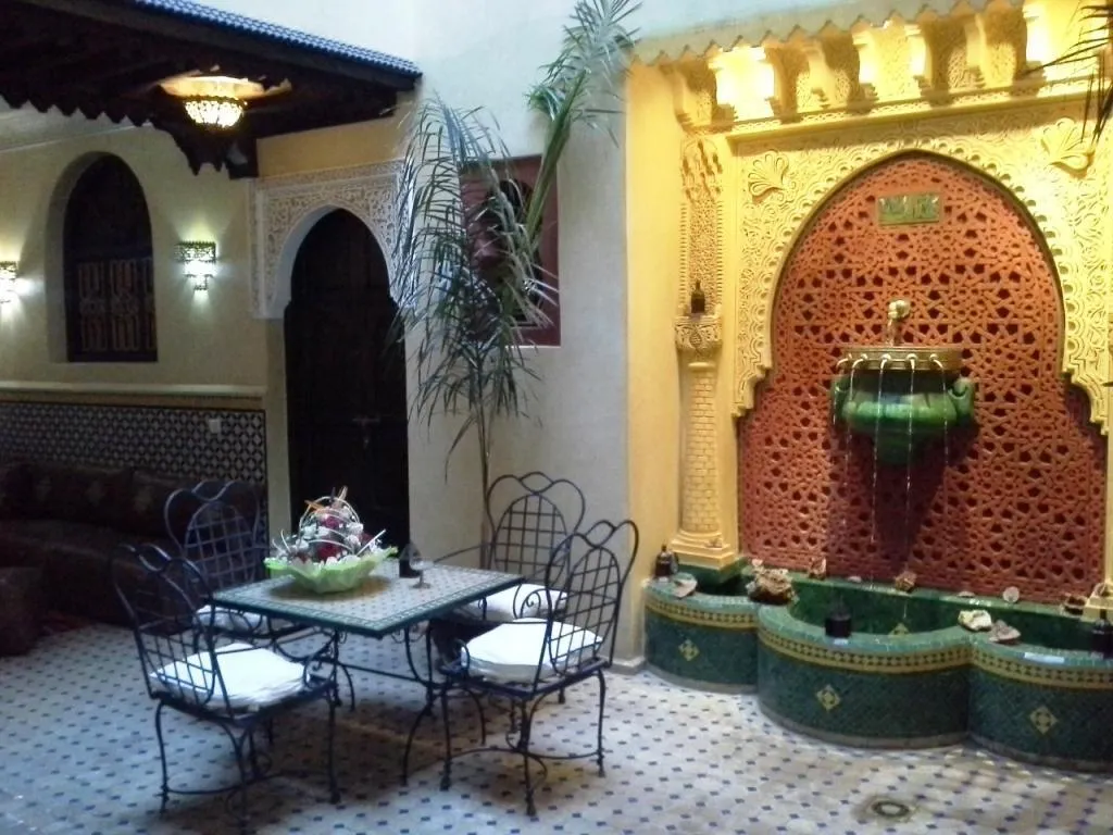 Lobby, Riad Boutouil, Marrakech